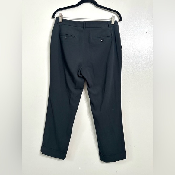 BCBGMaxAzria Black Ankle Pants Crop - Picture 5 of 7